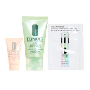 Clinique travel size trio skin care brand new!